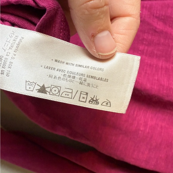 Patagonia Long Sleeve T-Shirt Organic Cotton and Tencel Size M - Picture 4 of 6